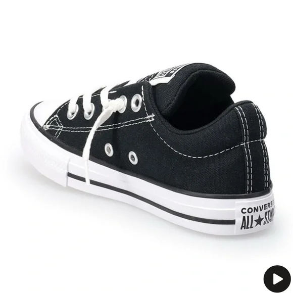 Converse Black Kids' Sneakers - Picture 3 of 5